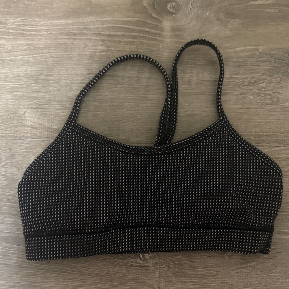 Lulu Flow Y Black & White Bra